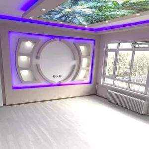 LED ışıklı TV üniteleri