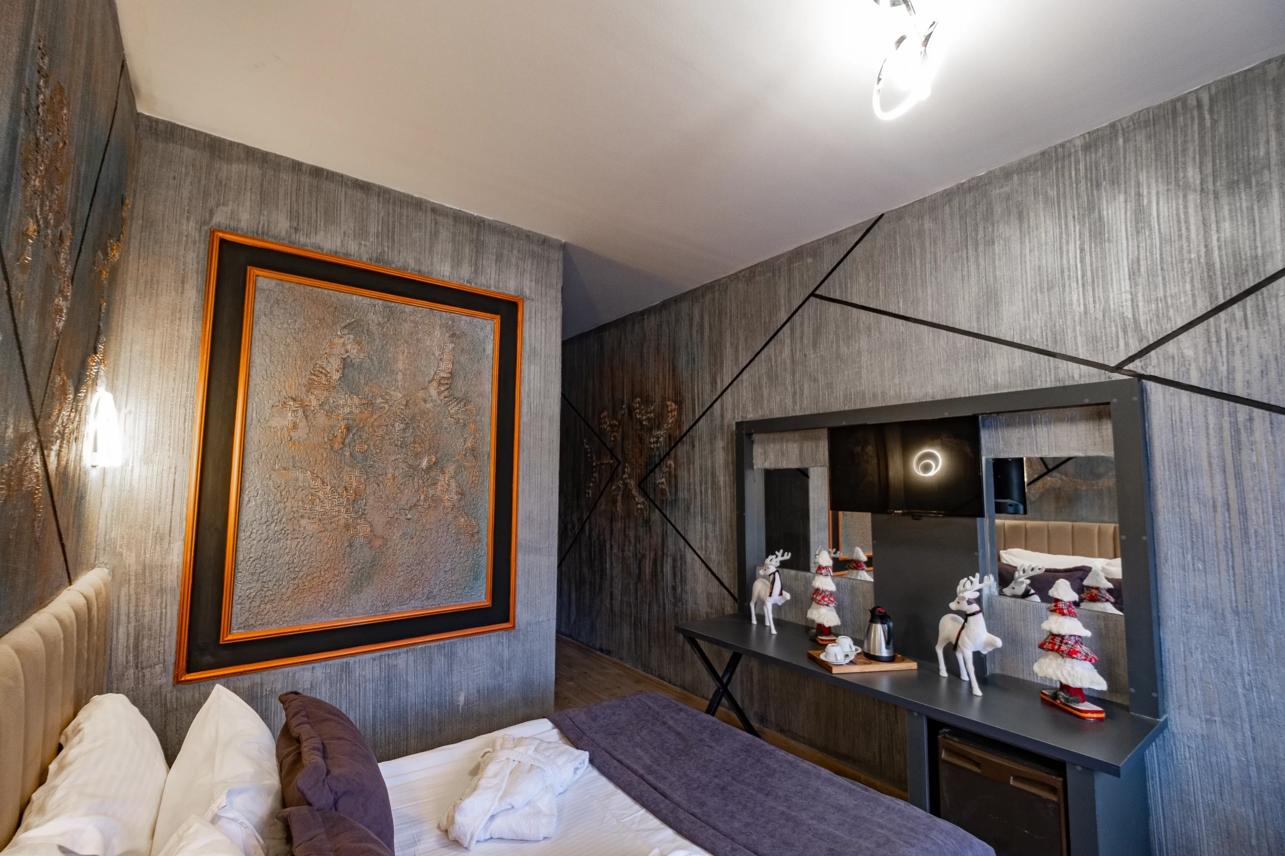 Yatak Odası Duvar Çıta Uygulama | Modern dekorasyon Tasarımları 05436133333