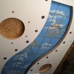 alçıpan led tavan model