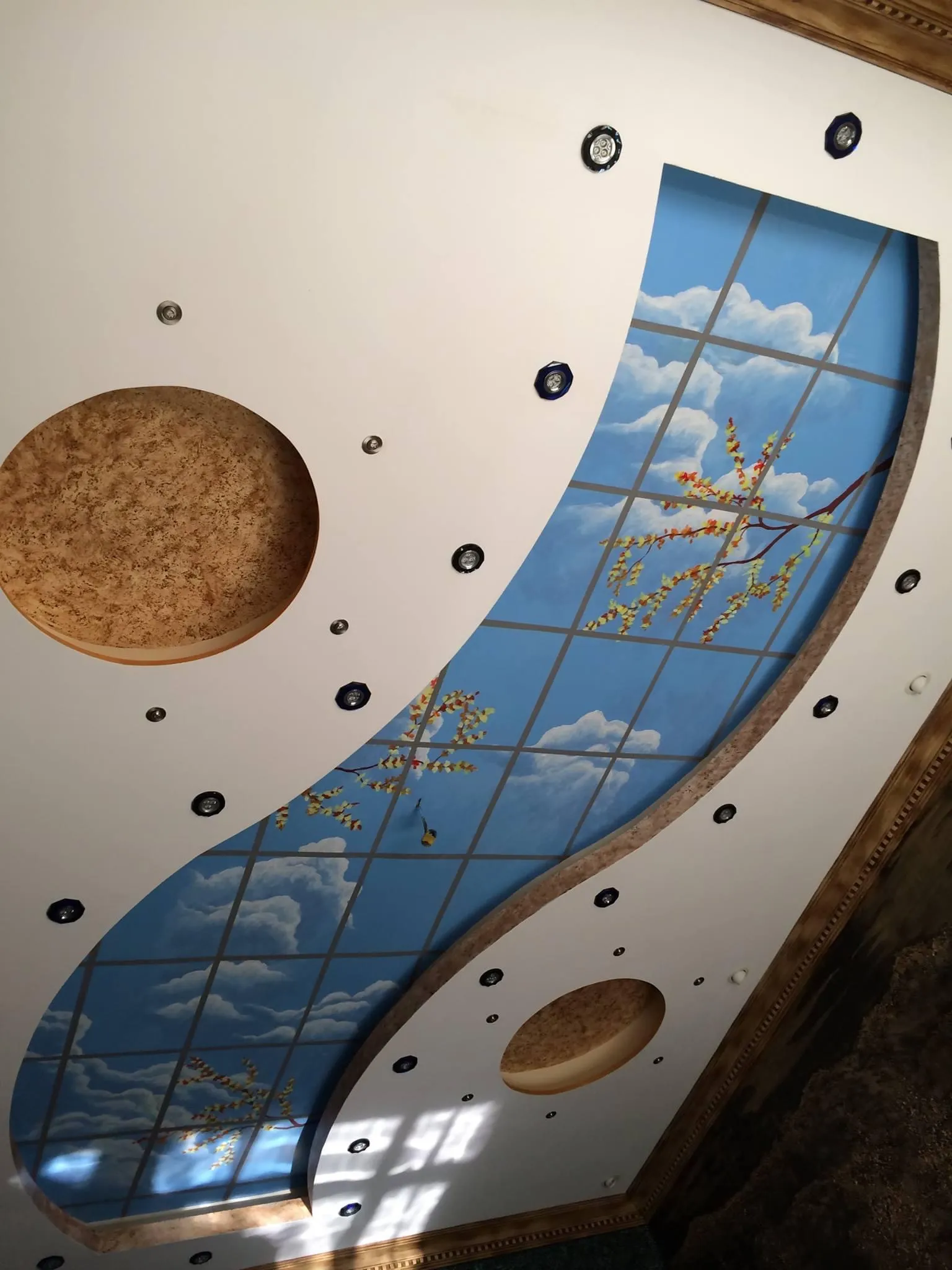 alçıpan led tavan model