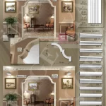 Dekoratif alçı kemer görünümü