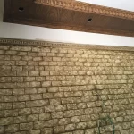 eskitme duvar boyası klasik iç mekan