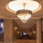 led ışıklı alçı kubbe tavan